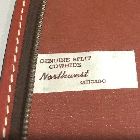 VINTAGE LEATHER ORGANIZER (PREOWNED) - Picture 3 of 6